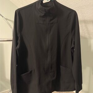 Black Scrub Jacket for Women